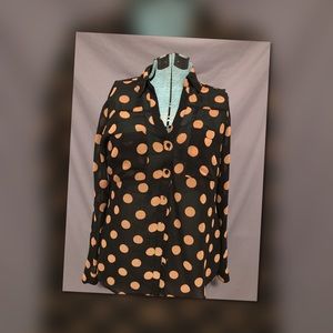 Polka dot blouse